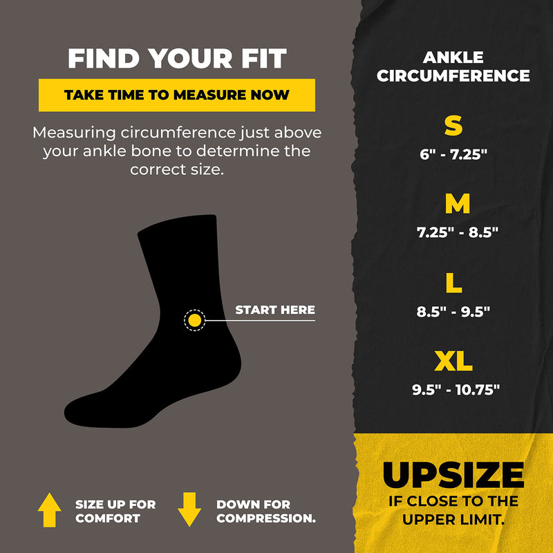 Ankle Brace for Women and Men - Adjustable Strap for Arch Support - Plantar Fasciitis Brace for Sprained Ankle Achilles Tendonitis Pain and Injured Foot - Breathable Copper Infused Nylon (Large) Large - NewNest Australia