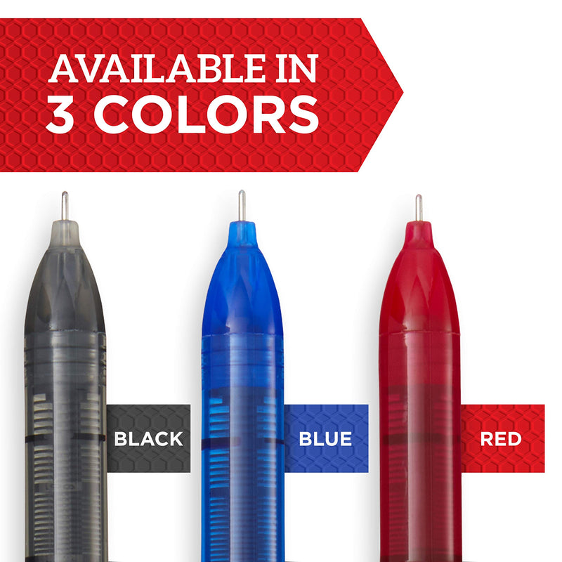 Sharpie Rollerball Pen, Needle Point (0.5mm) Precision Pen, Black Ink, 12 Count - NewNest Australia