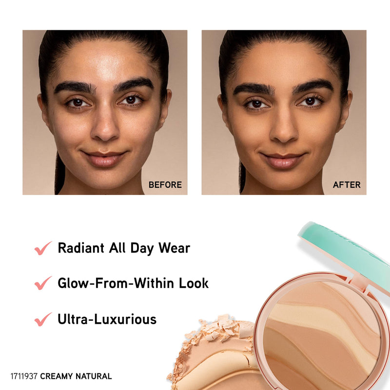 Physicians Formula, Butter Believe It! Face Powder, Pressed Powder with Soft Texture, with Murumuru Butter, Cupuaçu Butter, Tucuma Butter, Essential Fatty Acids and Pro-vitamins, Creamy Natural - NewNest Australia