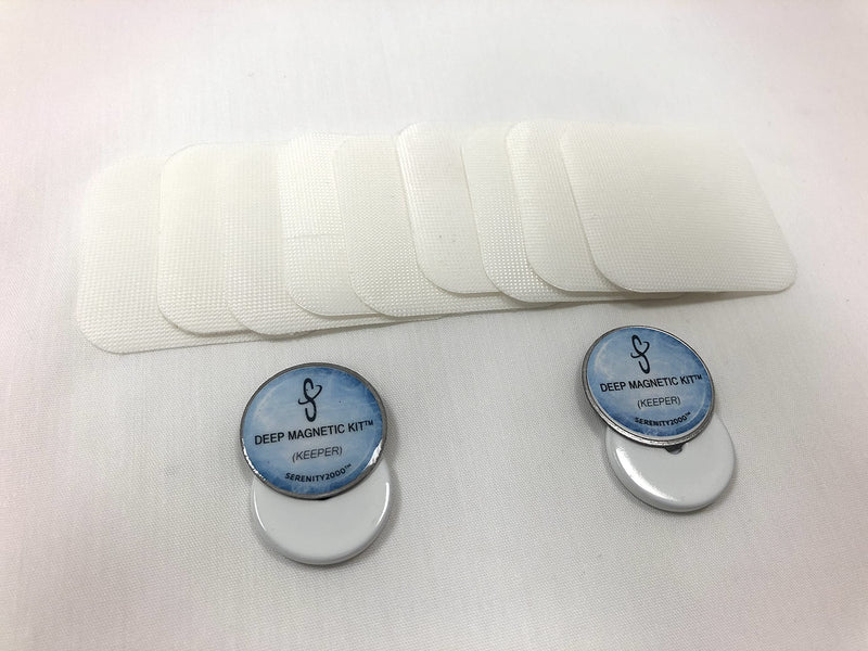 Serenity2000 Deep Magnetic Therapy Spot Magnet Kit - Contains Two Powerful Magnets, 5000 Gauss Per Magnet 2 Count (Pack of 1) - NewNest Australia