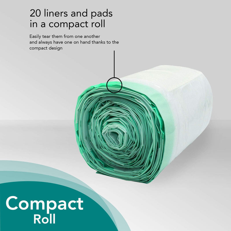 Care Bag Commode Liner Hygiene Bag for Toilet Bucket 7831738 - NewNest Australia