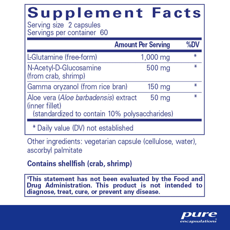 Pure Encapsulations - G.I. Integrity - Enhanced Support for Gastrointestinal Integrity and Function - 120 Capsules 120 Count (Pack of 1) - NewNest Australia