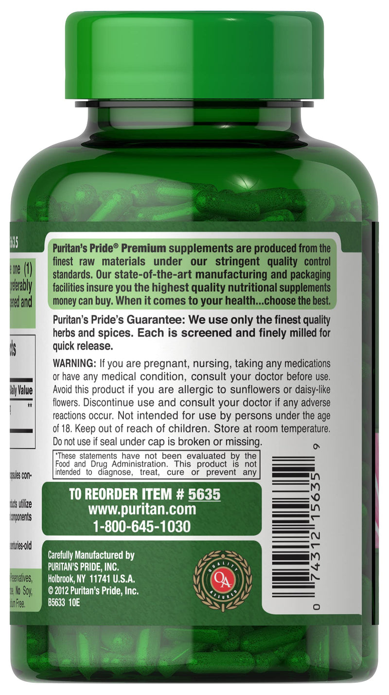 Puritans Pride Echinacea 400 mg for Health to Support Immune System, 200 Count - NewNest Australia