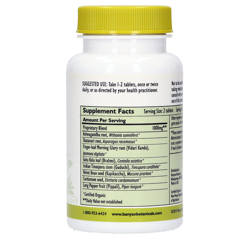 Banyan Botanicals Healthy Vata - USDA Organic, 90 Tablets - Grounding & Nourishing - Balances Vata Dosha* - NewNest Australia