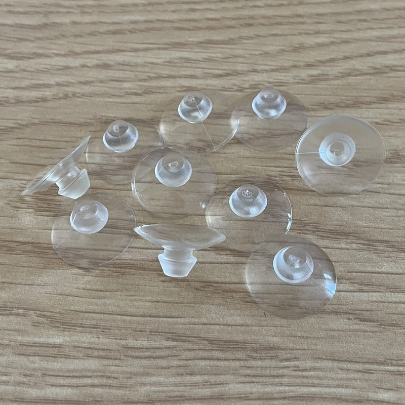 BOYIDEW Anti-Collision Suction Cups Glass Top Table Suction Cups Mini Sucker Hanger Pads 20mm 10Pcs - NewNest Australia