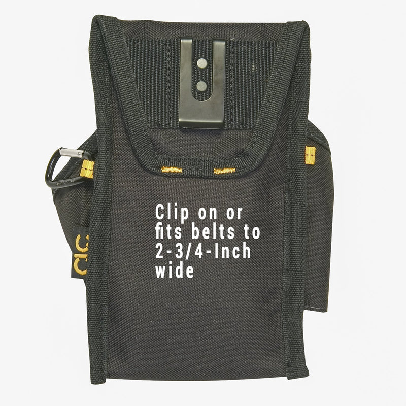 CLC Custom Leathercraft 1523 Ziptop Utility Pouch, Small 7 POCKET- ZIP TOP - NewNest Australia