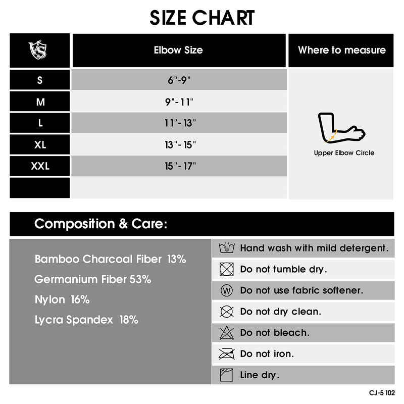 Vital Salveo- Fitness Mild Compression Support Elbow Sleeve/brace joint protection Athletic, M(1PC) Medium - NewNest Australia