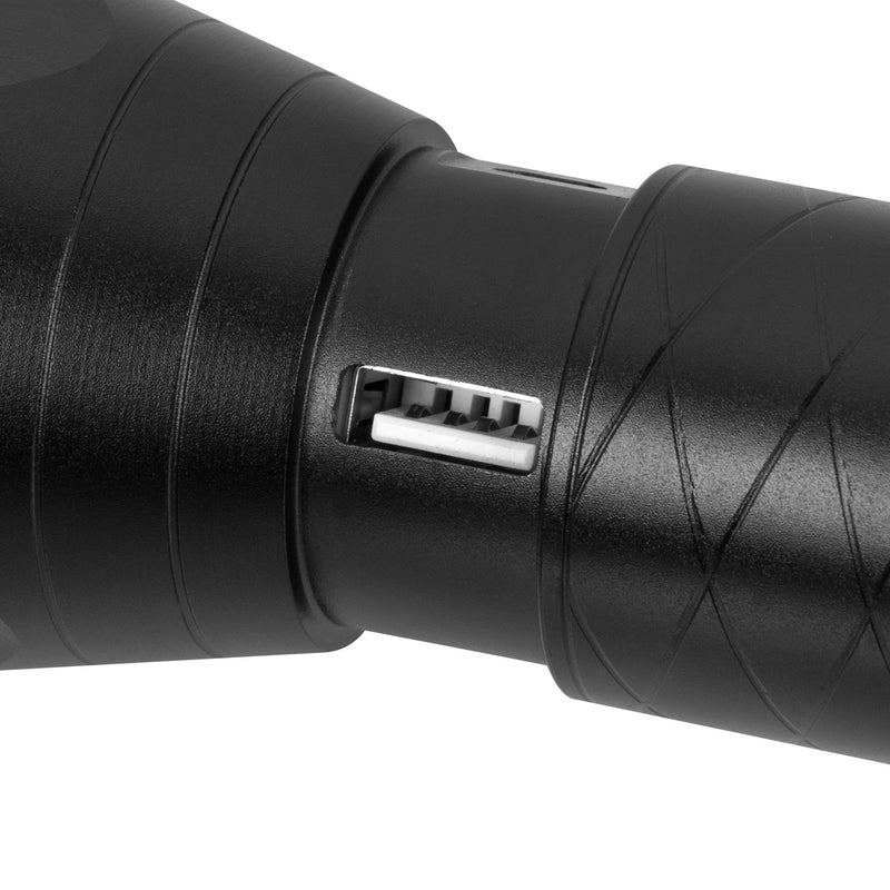 ATAK Model 552 Pro-Focus 1000 lumens Black LED Lithium-Ion Rechargeable Flashlight - NewNest Australia