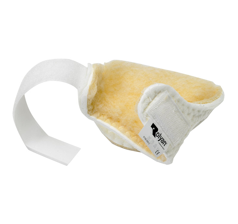 Rolyan Palm Protection, Right Hand, Pre-Rolled, Comfortable Padding, Cushioning Support, Soft Foam Material, Support Fingers, Prevents Skin Punctures, Contracted Hands, Elderly, Disabled - NewNest Australia