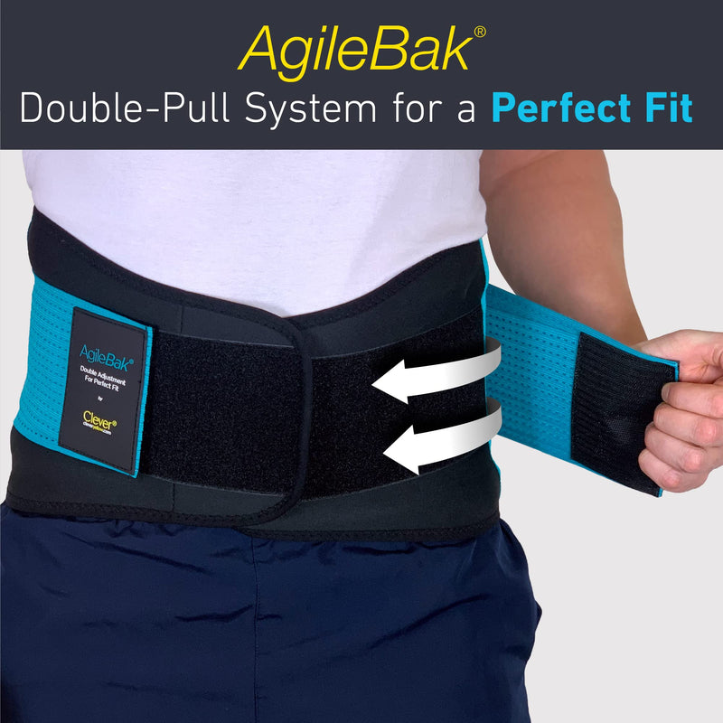 Clever Yellow Back Support Belt for Men and Women - Therapeutic Lower Back Support - The Only Certified Medical-Grade Lumbar Back Support for Back Pain Relief and Injury Prevention - Medium M (Pack of 1) - NewNest Australia