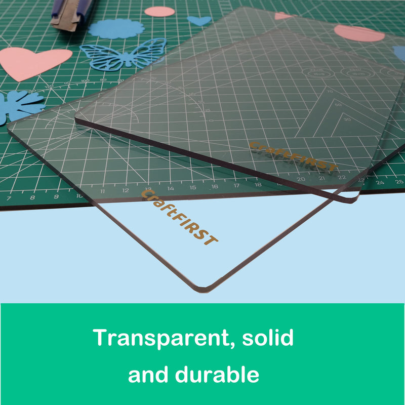 CraftFIRST Clear Cutting Plate, 1 Pair, for Gemini Junior Die Cutting and Embossing Machine CraftFIRST Junior Die Cutting Machine - NewNest Australia