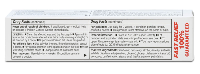 Globe Miconazole Nitrate 2% Anti fungal Cream | Cures Most Athletes Foot, Jock Itch, Ringworm | 1 OZ Tube (6 Pack) - NewNest Australia