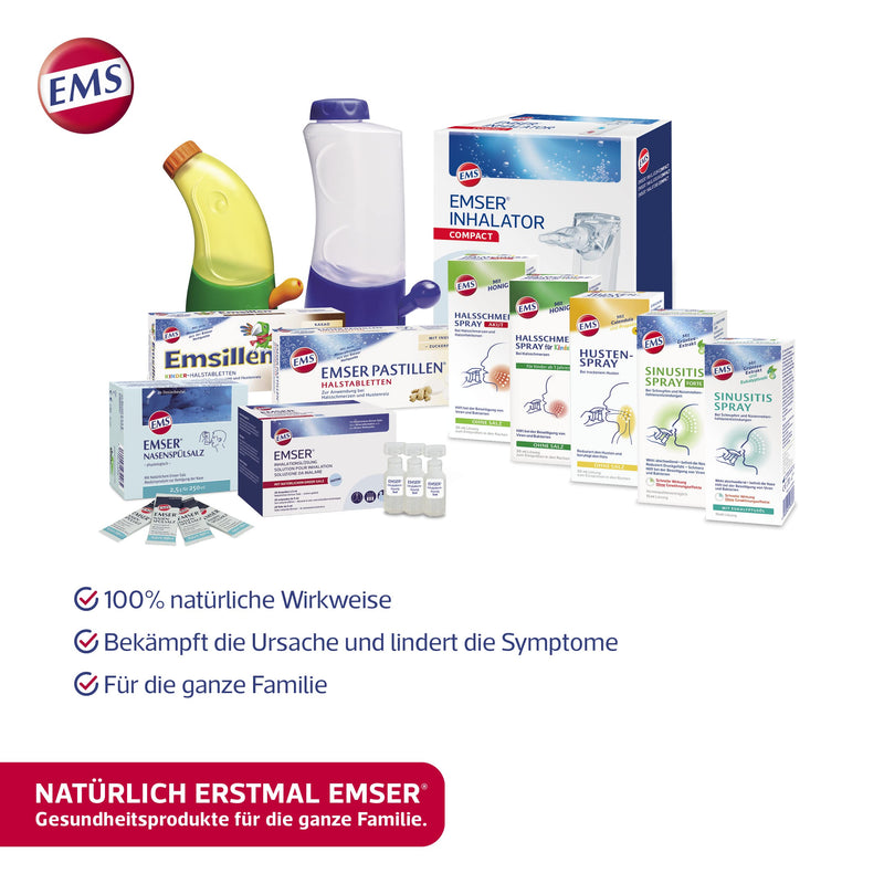Emser Pastilles Throat Lozenges With Menthol Freshness, Sugar-Free - For Sore Throats, Coughs And Difficulty Swallowing - 30 Pieces Of Menthol Freshness, Sugar-Free - NewNest Australia