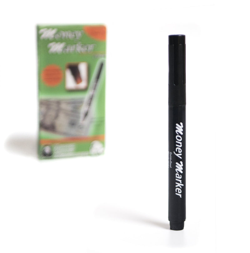Money Marker (5 Counterfeit Pens) - Counterfeit Bill Detector Pen with Upgraded Chisel Tip - Detect Fake Counterfit Bills, Universal False Currency Pen Detector Pack 1 - NewNest Australia