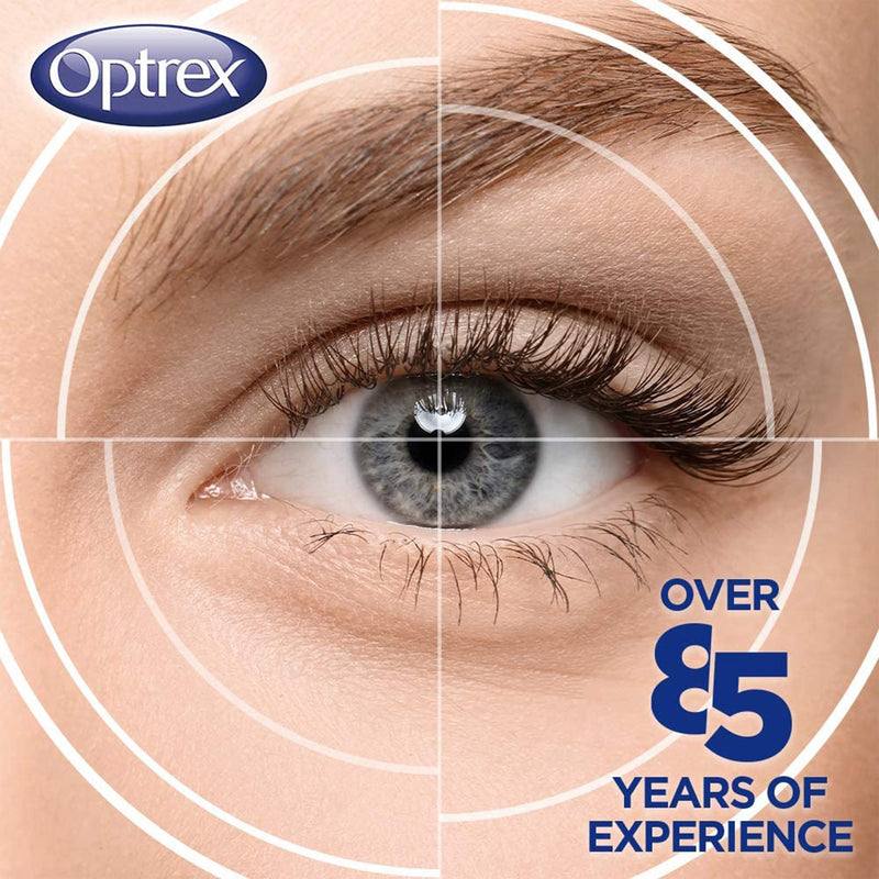 Optrex Eye Drops for Tired Eyes Multiproduct, Optrex Refreshing Eye Drops for Tired Eyes (10ml), Optrex ActiMist Double Action for Dry & Irritated Eyes (10ml), Optrex Multi-Action Eye Wash (300ml) - NewNest Australia