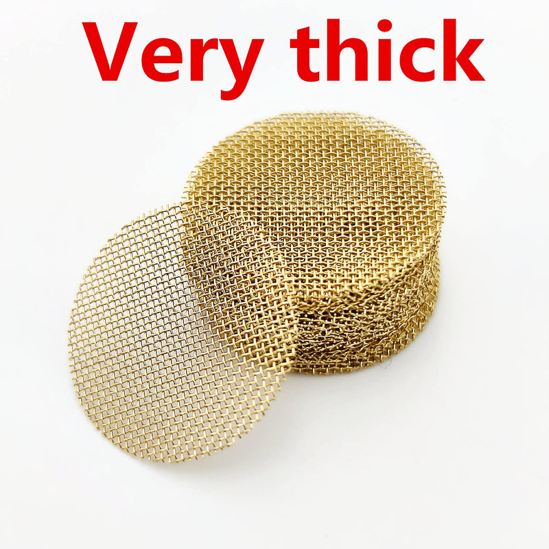 IKKKC 200 PCS 1/2 Pipe Screens, Brass Pipe Screen Filters 0.5 inch Metal Screens with Black Storage Box - NewNest Australia