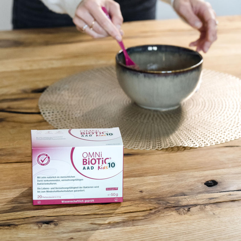 OMNi BiOTiC 10 Kids | 20 servings (50g) | 10 bacterial strains | 10 billion germs per daily dose | powder | With inulin | Vegan | Gluten free | Lactose free | For daily use - NewNest Australia