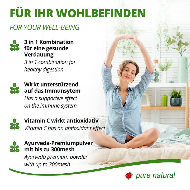 Moriveda Moringa Powder 250G I Vegan And Gluten-Free I Microfine Oleifera Leaf Powder Contains Vitamins, Proteins, Amino Acids, Micronutrients With The Highest Bioavailability I 1 X 250 G 250 G (Pack Of 1) - NewNest Australia