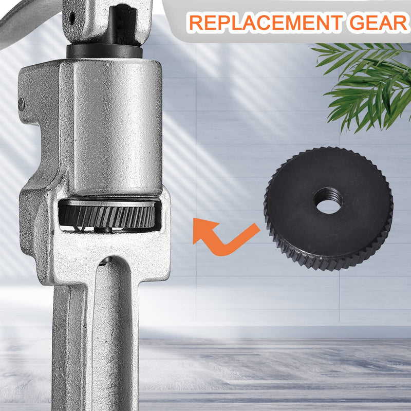 Commercial Can Opener Replacement Parts - Knife/Blade & Gear Compatible with Manual Can Opener, Easy to replace 1 Black - NewNest Australia