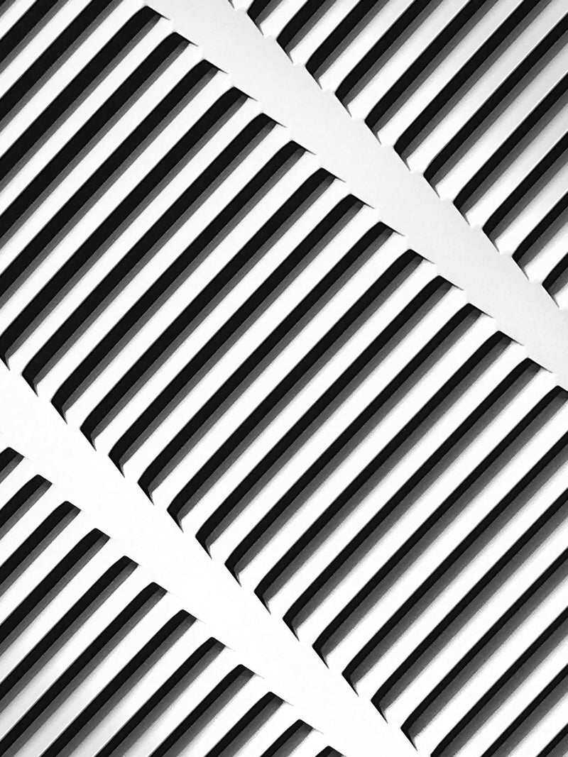 4" x 6" Return Air Grille - Sidewall and Ceiling - HVAC Vent Duct Cover Diffuser - [White] [Outer Dimensions: 5.75w X 7.75" h] 4x6 White - NewNest Australia