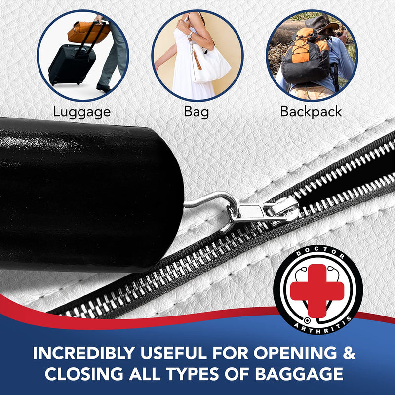 Button Hook & Zipper Pull, Assist, Helper Device, Dress Clothes Tool, Button Shirts Aid, One Hand, Disability, Handicapped and Seniors by Dr. Arthritis - NewNest Australia