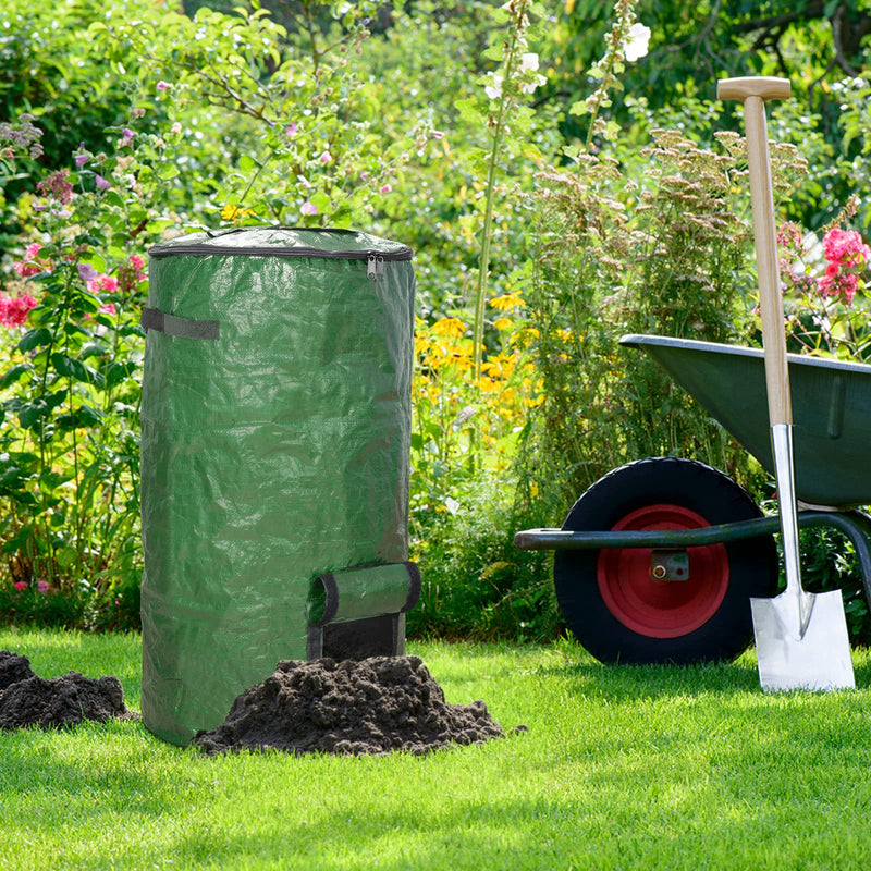 MyLifeUNIT Compost Bag, Reusable Garden Yard Waste Bag, 34 Gallon (1 Pack) 1 - NewNest Australia