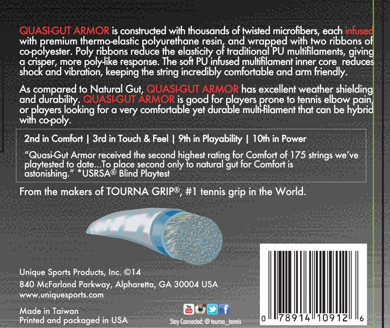 Tourna Quasi-Gut Armor 17g set - NewNest Australia