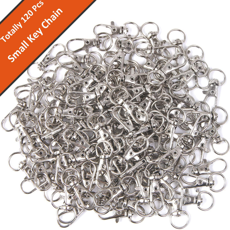 60Pcs Key Chain Clip Hooks Swivel Clasps Lanyard Snap Hook Lobster Claw Clasp for Keychain DIY Jewelry Crafts 60 - NewNest Australia