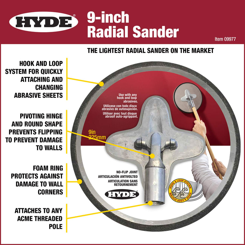 Hyde 09977 Radial Sander - NewNest Australia