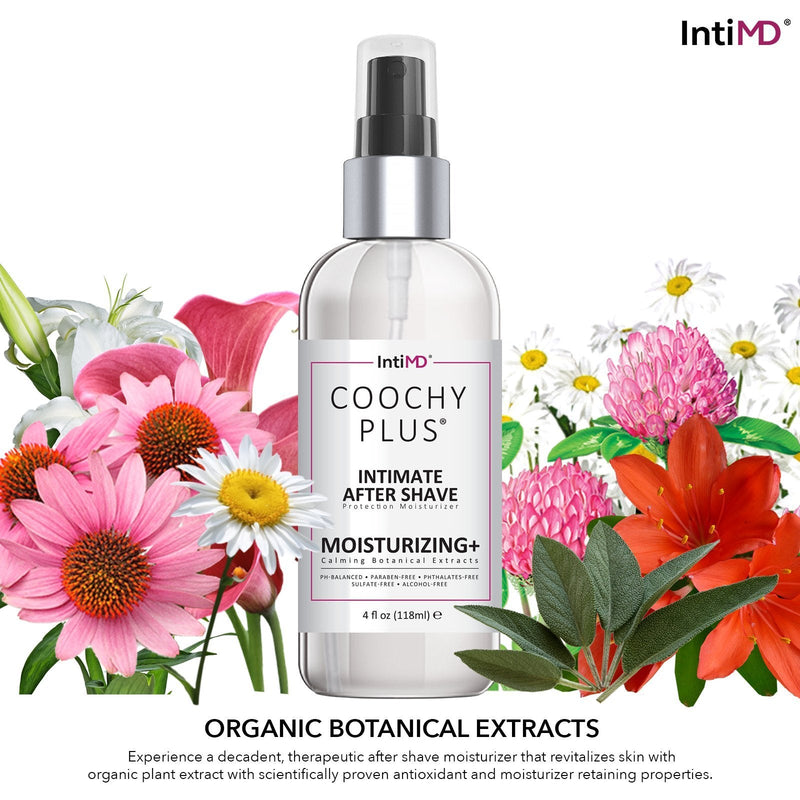 COOCHY Intimate After Shave Protection Moisturizer Plus By IntiMD: Delicate Soothing Mist For The Pubic Area & Armpits – Antioxidant Formula For Razor Burns, Itchiness & Ingrown Hairs - NewNest Australia