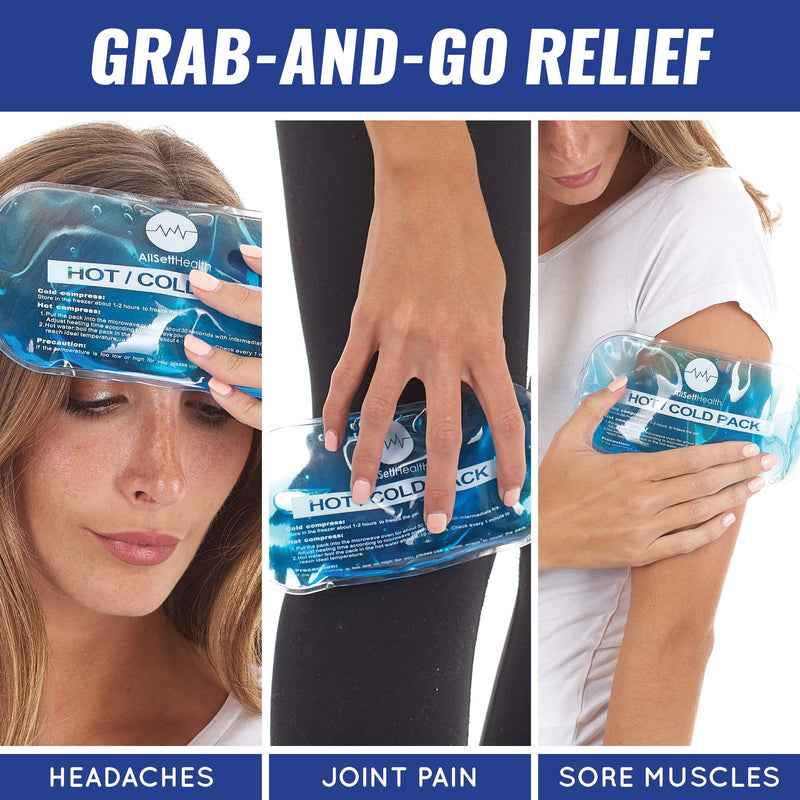 Reusable Hot and Cold Gel Ice Packs for Injuries | Cold Compress, Ice Pack, Gel Ice Packs, Cold Pack, Gel ice Pack, Cold Packs for Injuries | 7 Pack 7 Count (Pack of 1) - NewNest Australia