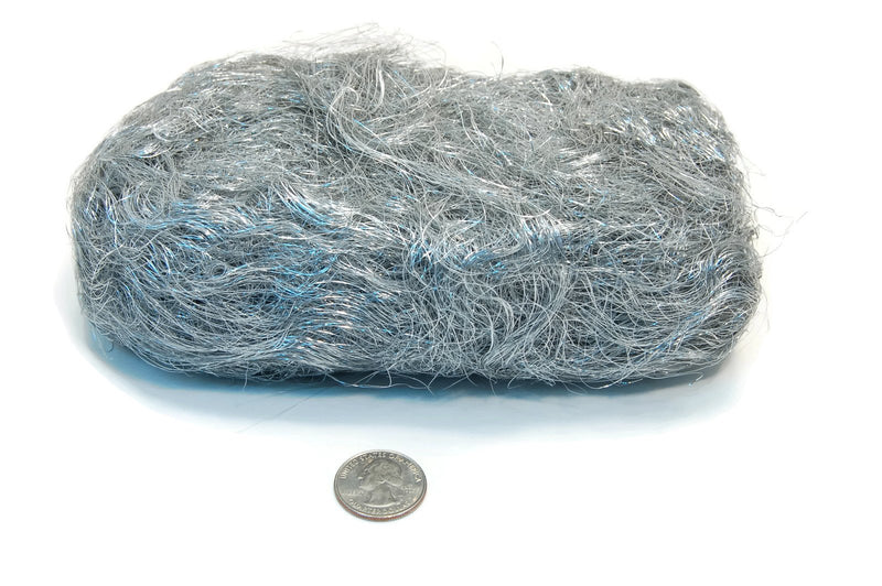 Aluminum Wool (COARSE Grade) - 3.5oz Skein/Wad - by Rogue River Tools. Soft clean and polish! Pure Aluminum Coarse - NewNest Australia