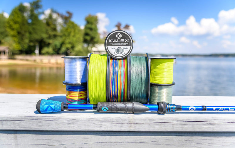 Kalex Braid & Monofilament Fishing Line Lo-Vis-Green 330 Yard - 30 Pound Braid-1/4lb Spool - NewNest Australia