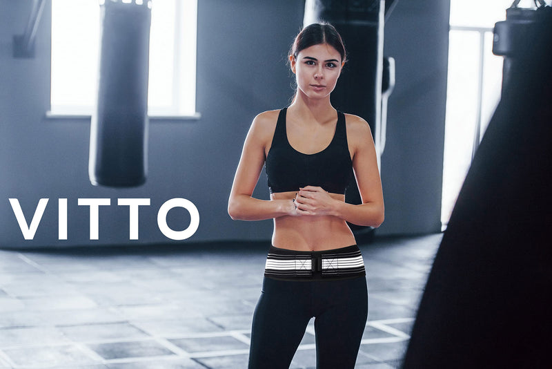 VITTO Sciatica Pain Relief Belt - Anti-slip, Adjustable Lower Back Brace for Nerve Pain Relief, Sacroiliac Joints, Hip Pain Relief - Lower Back Support for Men & Lower Back Support for Women - NewNest Australia