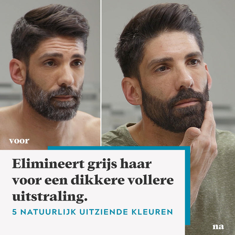 Just For Men Mustache & Beard Dye Light Brown, Beard Color, Tint, Beard Color, Eliminates Gray Hairs For A Fuller Look, With Applicator Brush - M25 M25 - Light Brown - NewNest Australia