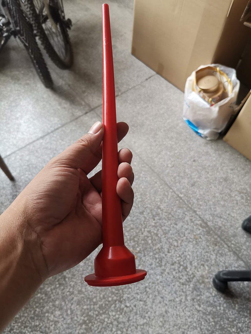 Caulking Nozzle for Sausage Caulking Gun, Reusable Caulk Nozzle Applicator, Durable Epoxy Piston Caulk Cap, Replacement Extension Tool Supplies Applied in the Construction (Red-2Pack) Red-2Pack - NewNest Australia