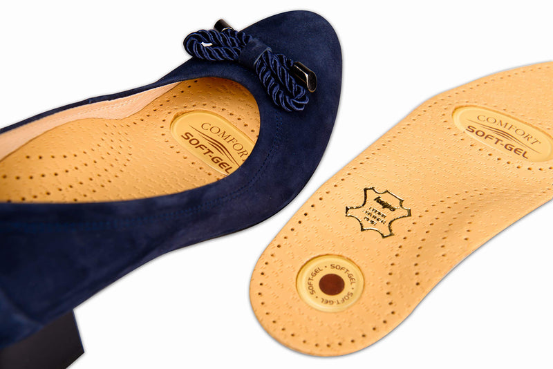 Orthopedic shoe insoles made of leather, high-quality insoles with gel padding for men and women, Kaps Relax Gel, all sizes 38 EUR - NewNest Australia