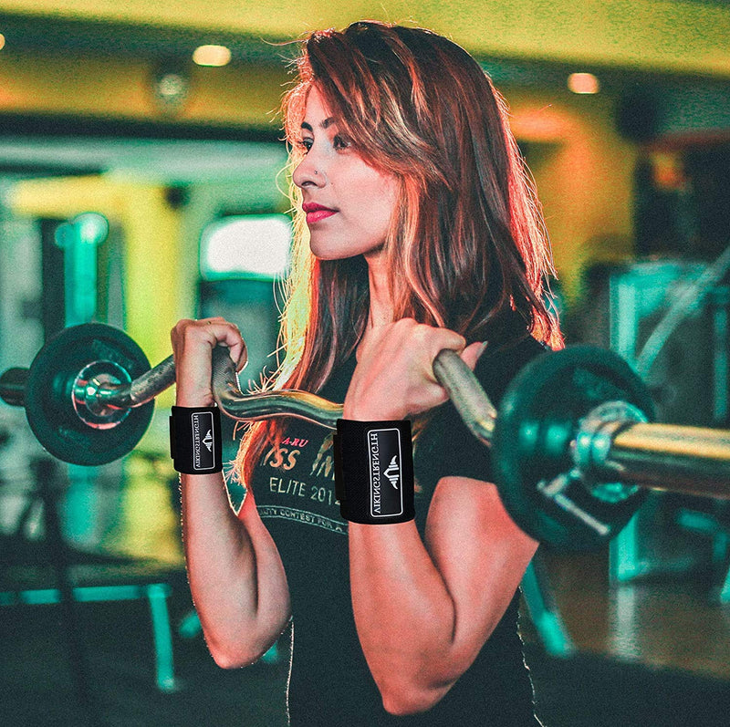 Vikingstrength Wrist Brace Support for Weight lifting, Crossfit, Bodybuilding and Fitness. Premium Quality Wrist Wraps for Pain relief and Recovery. Wrist Strap + V-Strength Workout App - NewNest Australia