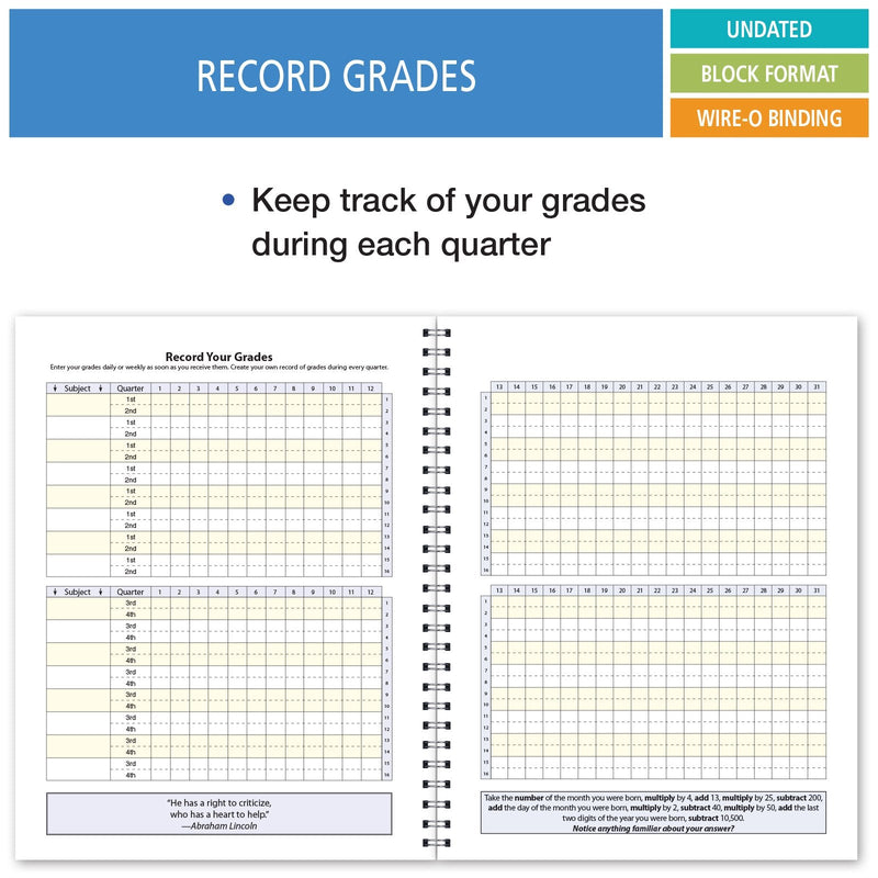 Undated Student Assignment Book (S40) - NewNest Australia