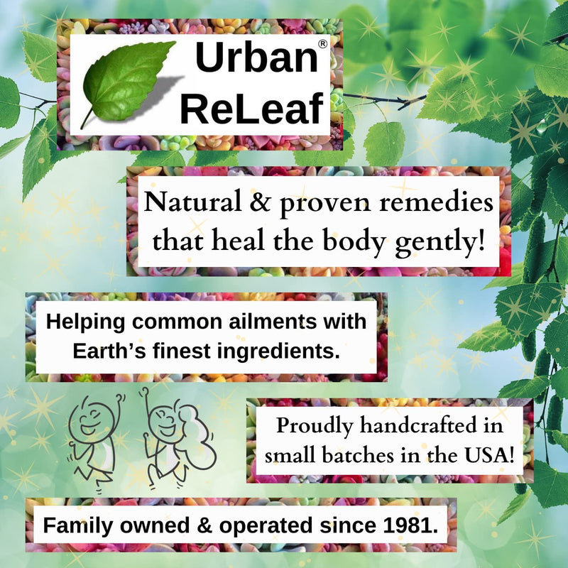 Urban ReLeaf Zinc Oxide Salve ! Gently Soothe & Heal Damaged, Injured & Dry Skin! First Aid, Burns, Rashes, Scrapes! Deeply Hydrating Protection. 100% Natural! Safe for Delicate Skin of All Ages. - NewNest Australia