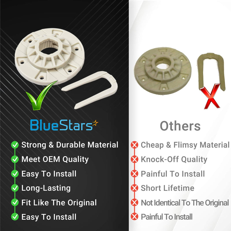 Ultra Durable W10528947 Washer Basket Driven Hub Kit Replacement Part by BlueStars – Easy to Install - Exact Fit For Whirlpool Kenmore Washers - Replaces AP5665171 W10396887 W10528947VP PS6012095 - NewNest Australia