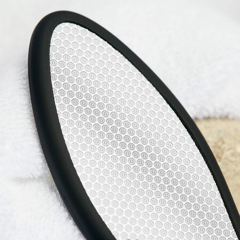 DYNESSE Pedicure Foot File. Professional 3-in-1 Callus Remover with Mini-File. No Risk of Injury. Laser-Cut Stainless Steel Scrubber. Multi-Usage Black - NewNest Australia