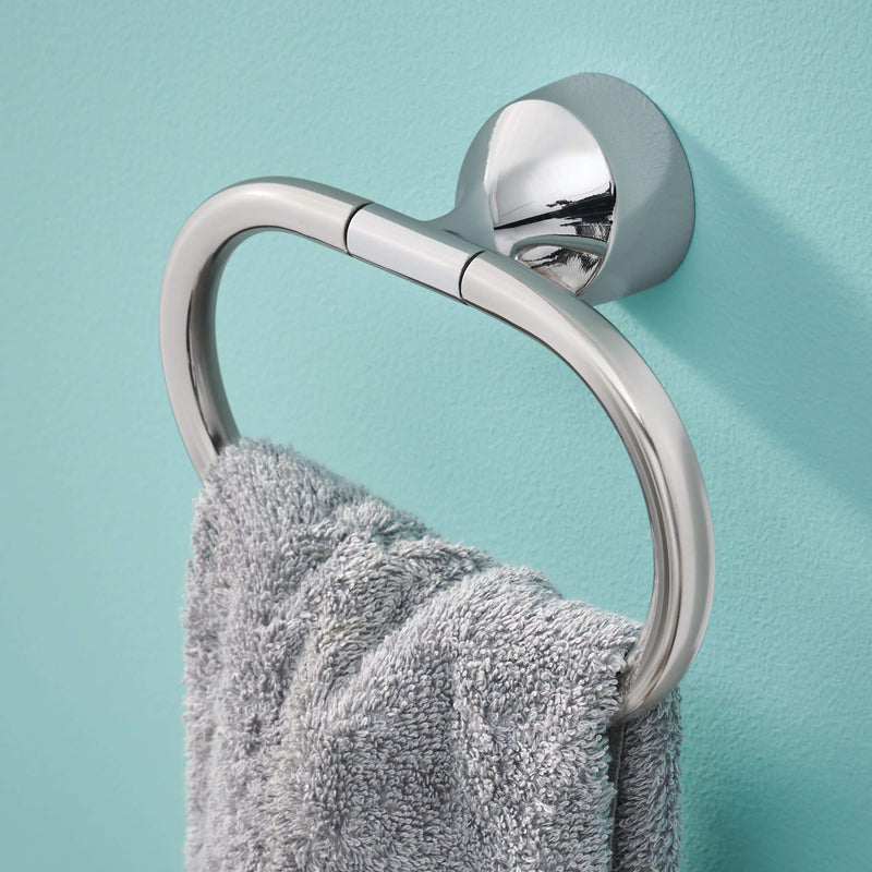 Moen MY3786CH Idora Single Post Bathroom Hand Towel Ring, Chrome - NewNest Australia