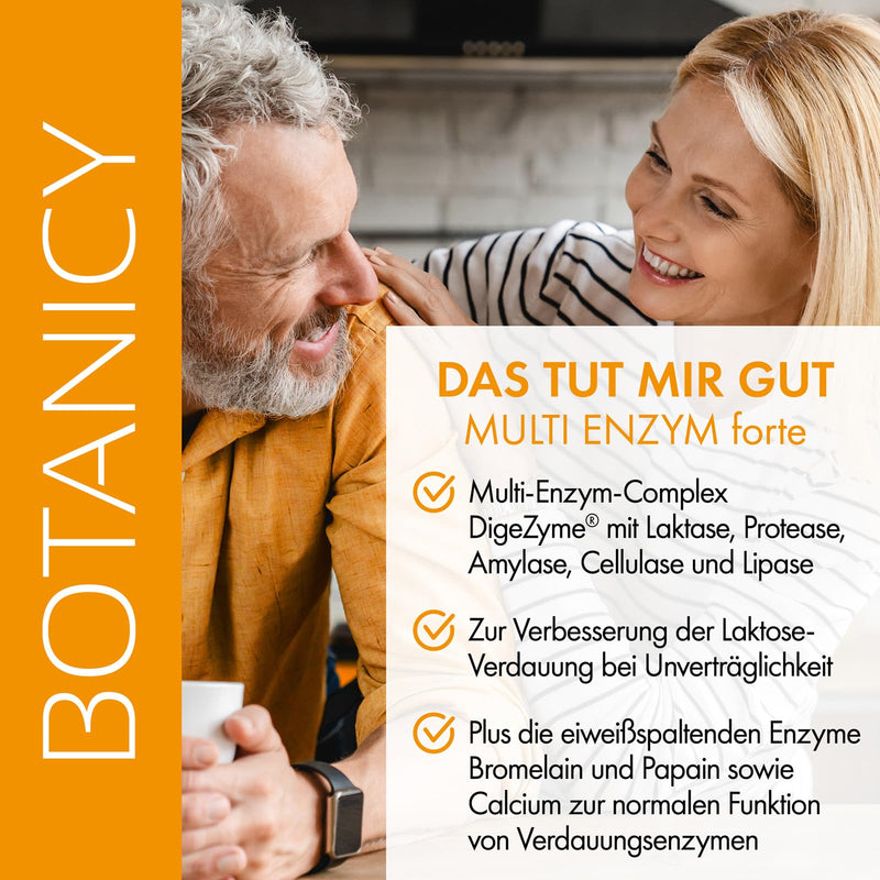 Multi Enzyme Digestive Enzymes For A Better Digestive Forte With Digezyme ‚ Unique Combination And A Strong Immune System ‚ 60 Vegan Capsules (Month Pack) - NewNest Australia