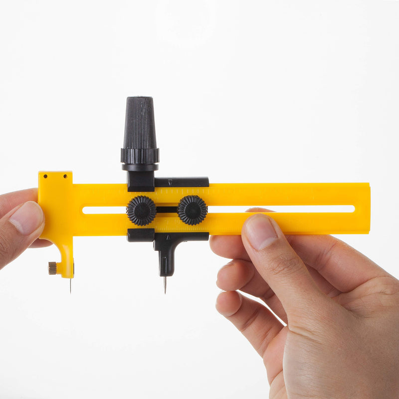 Mr. Pen- Compass Circle Cutter, 6.25In, Circle Cutter, Fabric Circle Cutter, Circle Cutter for Paper Crafts, Compass Cutter, Circular Cutter, Cutting Compass, Circle Cutter for Fabric - NewNest Australia
