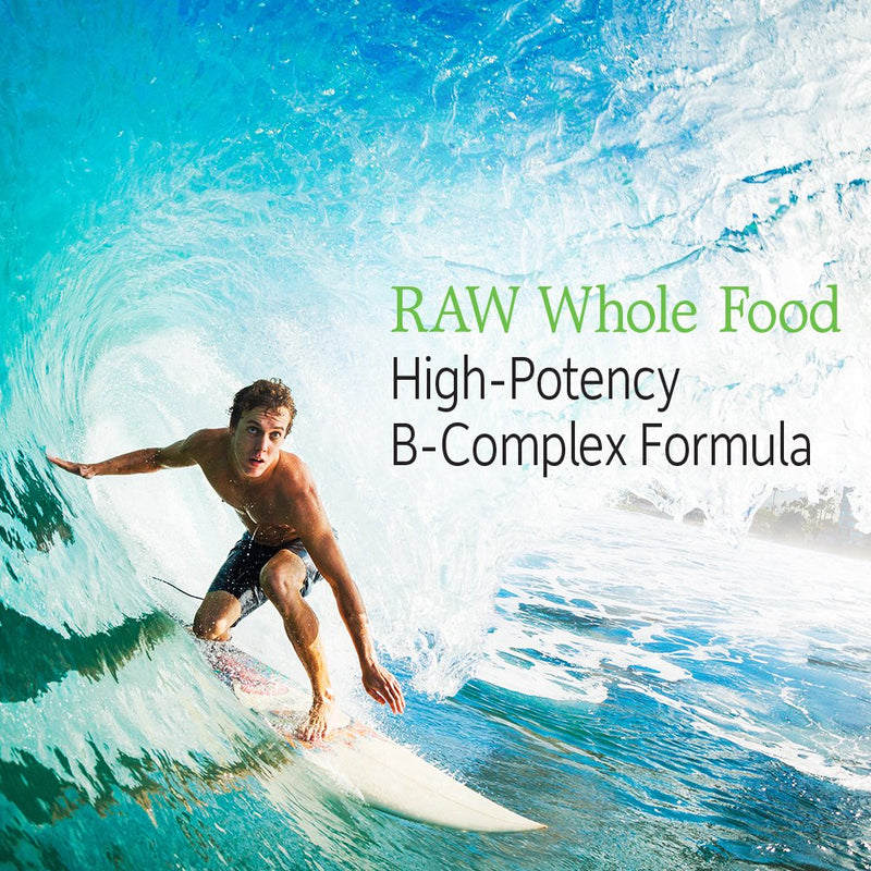 Garden of Life Vitamin B Complex - Vitamin Code Raw B Complex - 60 Vegan Capsules, High Potency B Complex Vitamins for Energy & Metabolism with B6, Folate & B12 as Methylcobalamin Plus Probiotics 60 Count (Pack of 1) - NewNest Australia