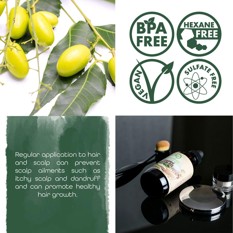 Neem Oil For Skin - Neem Oil for Hair, 100% Pure Neem Oil Cold Pressed Moisturizer Neem Oil for Essential Oil Mixing Neem Oil Organic Massage Oil 4 oz - NewNest Australia