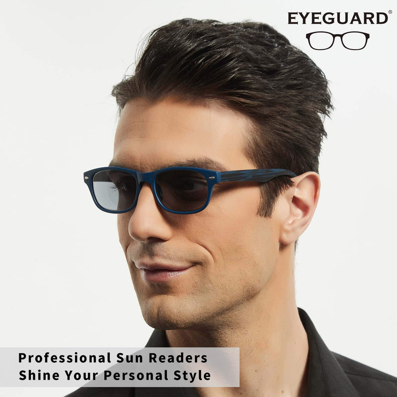 EYEGUARD Reading Sunglasses 3-Pack, UV400 Protection Outdoor Sun Readers, Non-Ploarized Classic Style Reader Sunglasses for Women and Men… 1 Magnification (Pack of 3) - NewNest Australia