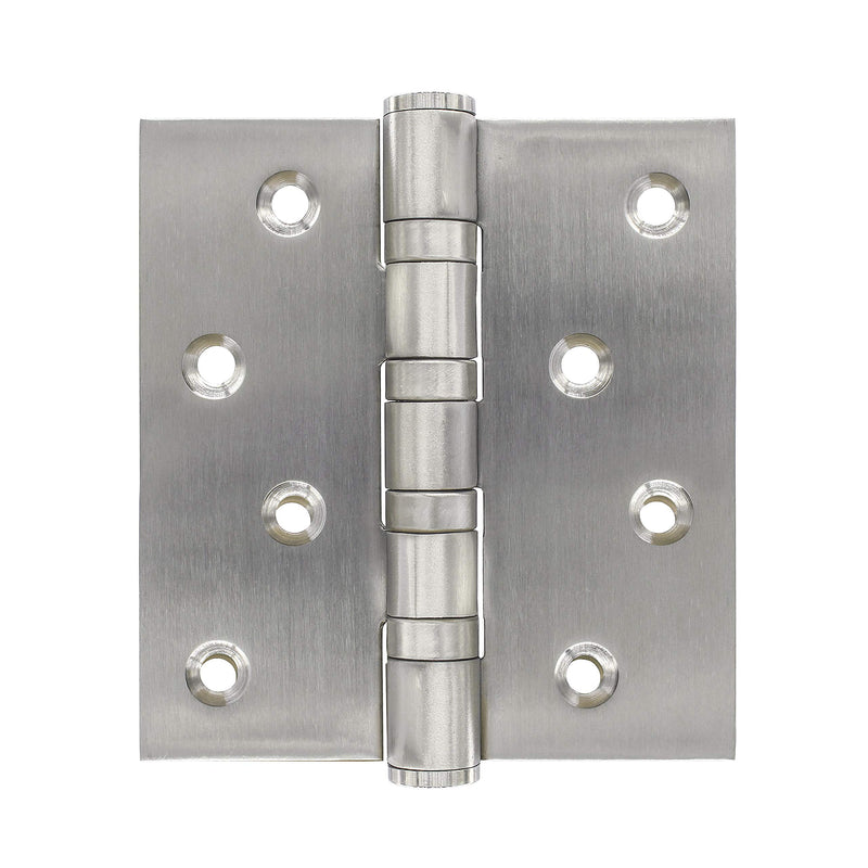 Earl Diamond Brushed Stainless Steel Hinges, 4" X 3" Door Hinges (Pack of 2) Siver - NewNest Australia