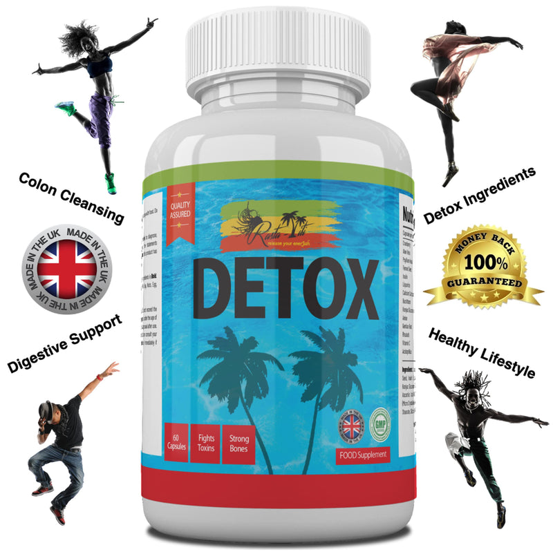 Strong Colon Cleanse Detox Capsules - Natural Laxatives for Constipation Relief & Bloating - Aloe Vera & Rhubarb Stool Softener - Bowel Support Supplements Made in The UK - NewNest Australia